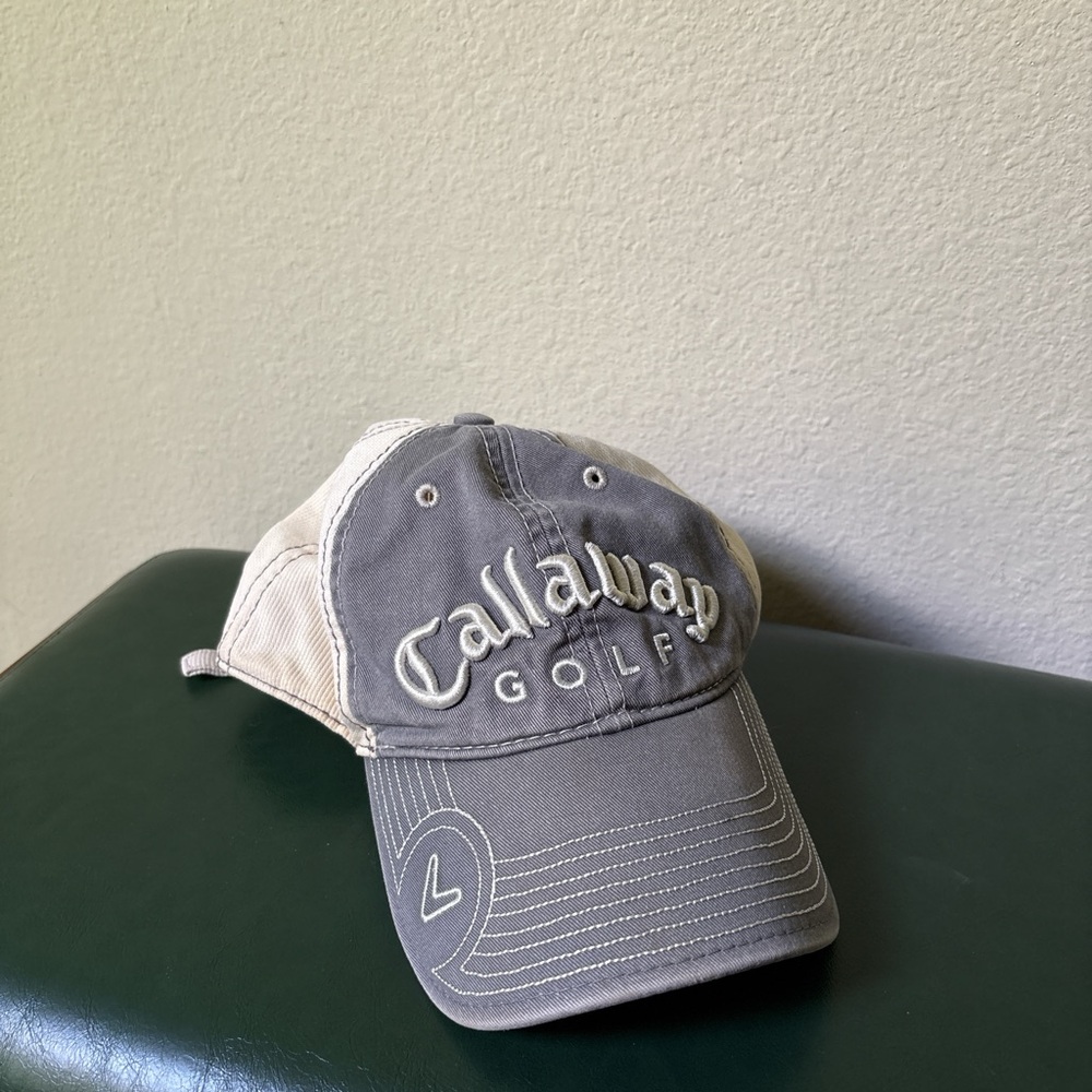 Callaway Golf Cap in Gray and Cream